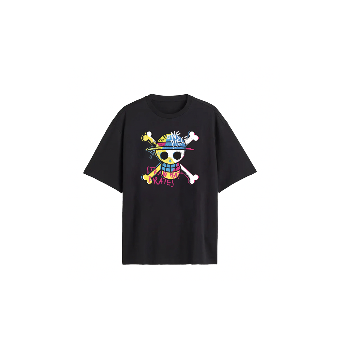 ONE PIECE - Straw Hat Pirate - T-Shirt Homme (XL)
