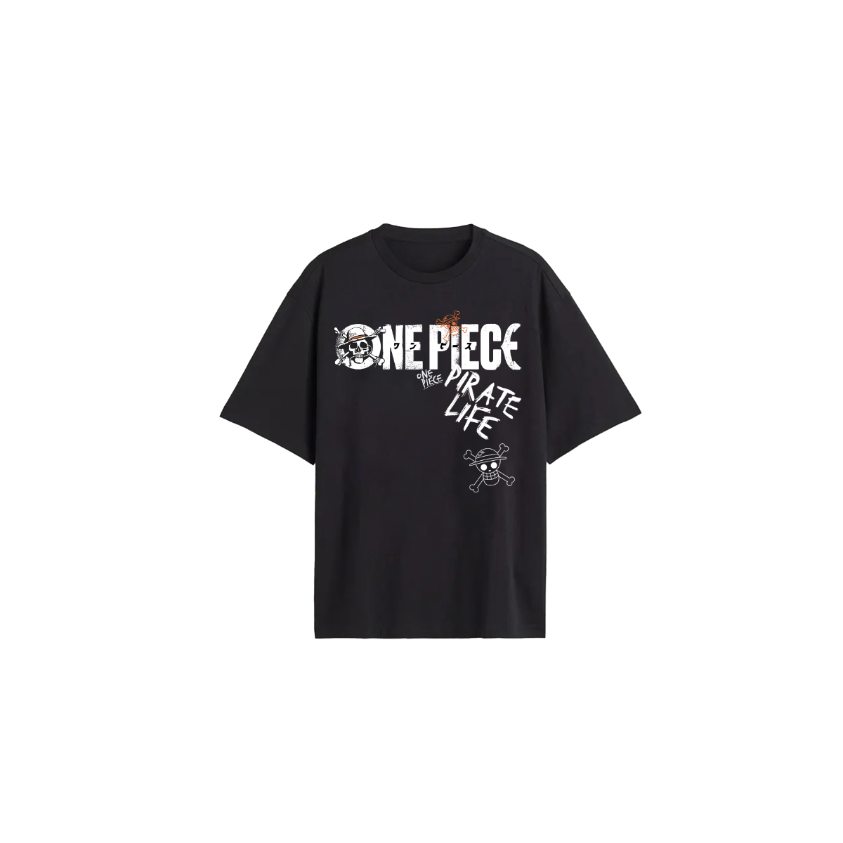 ONE PIECE - Pirate Life - T-Shirt Homme (XXL)