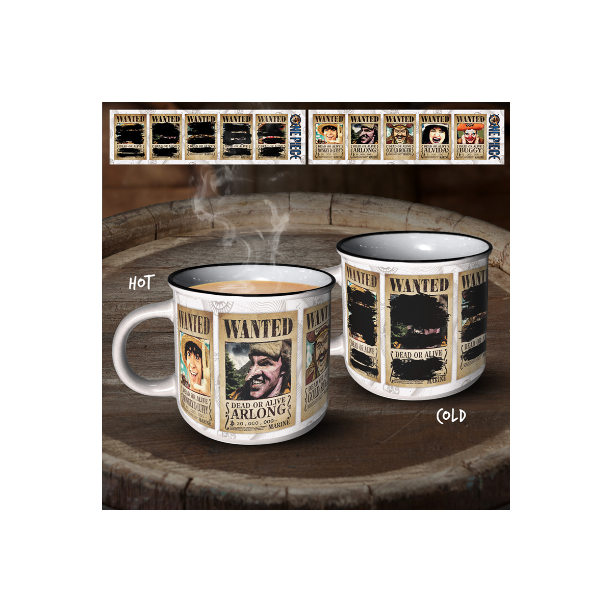ONE PIECE NETFLIX - Mug Thermoréactif 350ml