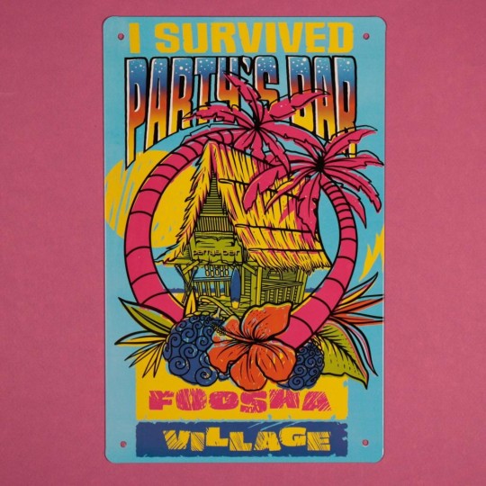 ONE PIECE NETFLIX - Set de 3 Plaques en Métal