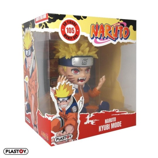 NARUTO - Naruto "Kyubi Mode" - Tirelire PVC 15cm