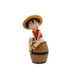 ONE PIECE - Luffy sur Tonneau - Figurine Lumineuse - 27 cm