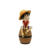 ONE PIECE - Luffy sur Tonneau - Figurine Lumineuse - 27 cm