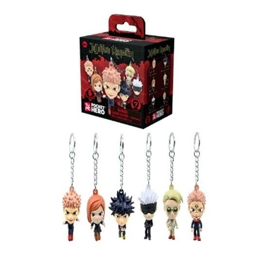JUJUTSU KAISEN - Series 1 - Assortiment 12 Porte-Clés 5.5cm Blind Box