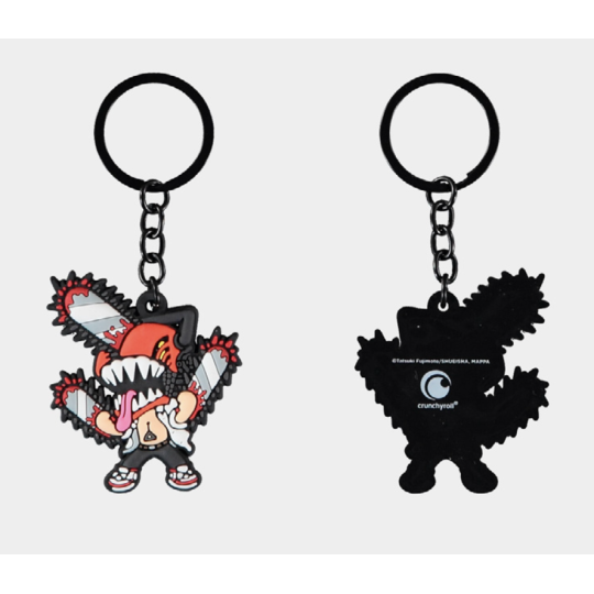 CHAINSAW MAN - Porte-clés en Caoutchouc