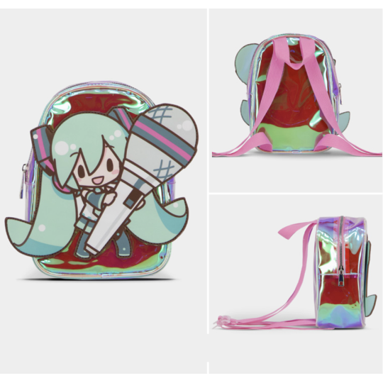 HATSUNE MIKU - Mini Sac à Dos 'Shiny' - 23x 16,5x 9,5cm