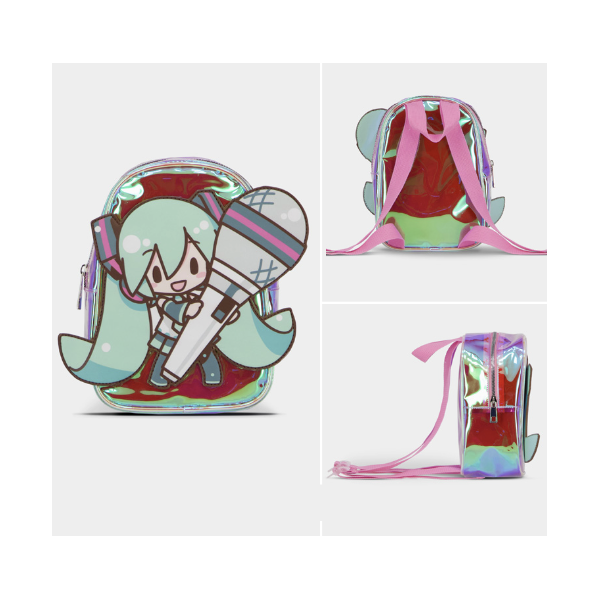 HATSUNE MIKU - Mini Sac à Dos 'Shiny' - 23x 16,5x 9,5cm