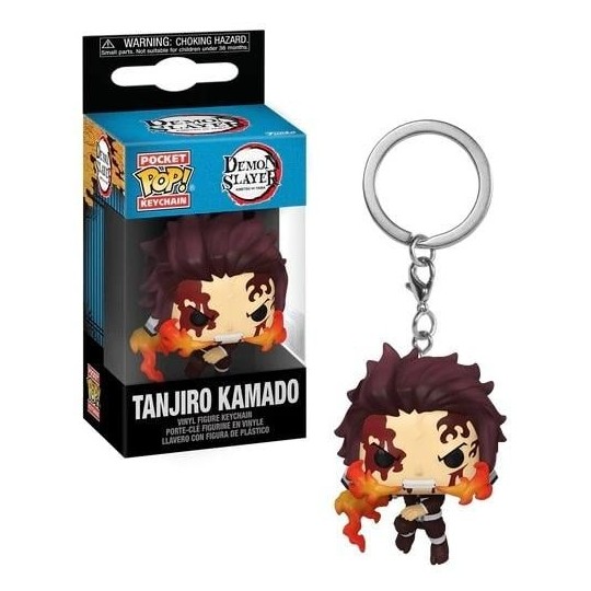 DEMON SLAYER - Pocket Pop Keychain - Tanjiro (Dancing Flash)