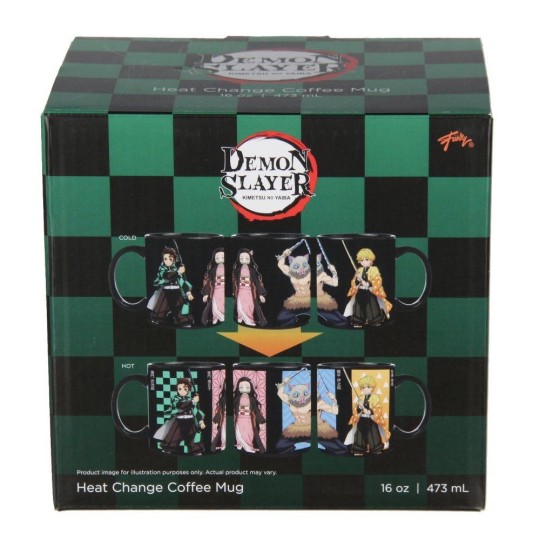 DEMON SLAYER - Groupe - Mug XL thermoréactif 473mL