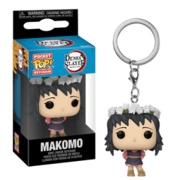 DEMON SLAYER - Pocket Pop Keychains - Makomo (Flower Headdress)