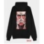 ATTACK ON TITAN - Colossus Titan - Pull à Capuche Zipper Homme (M)