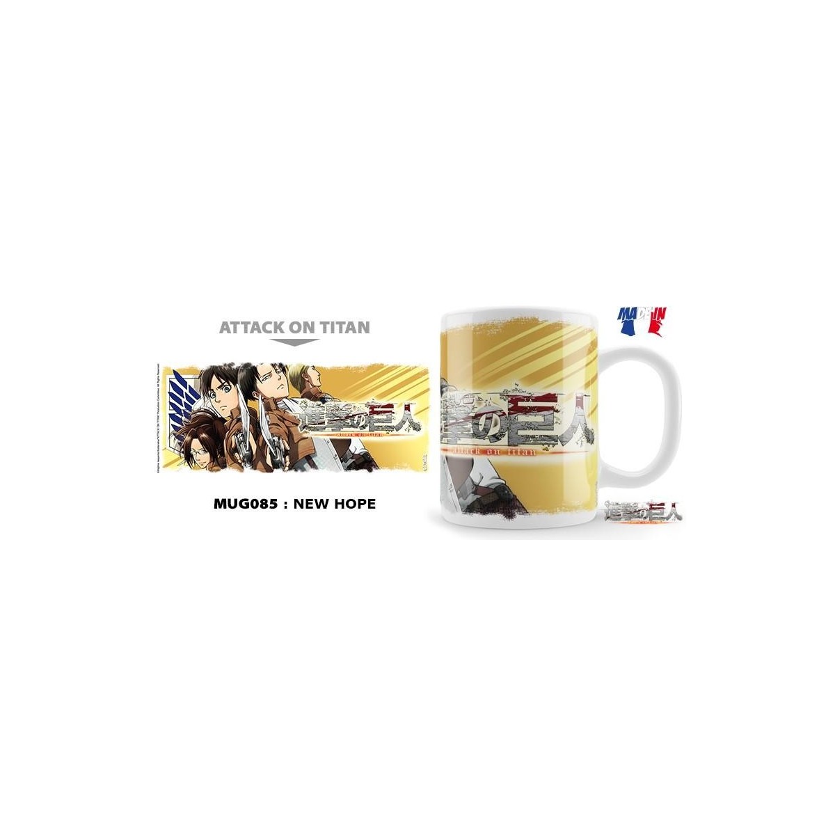 ATTACK ON TITAN - Mug 325ml - New Hope
