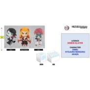 DEMON SLAYER - Figurine ChibiMasters 8cm - Vol 2 'Assortiment 12 pcs'