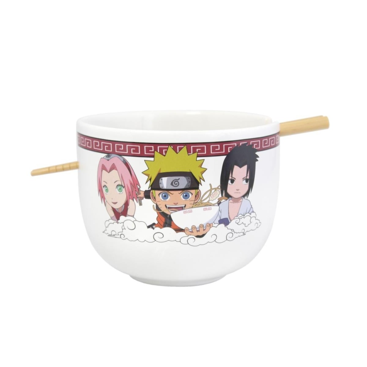 NARUTO - Bol à Ramen avec Baguette 414ml - Team Seven