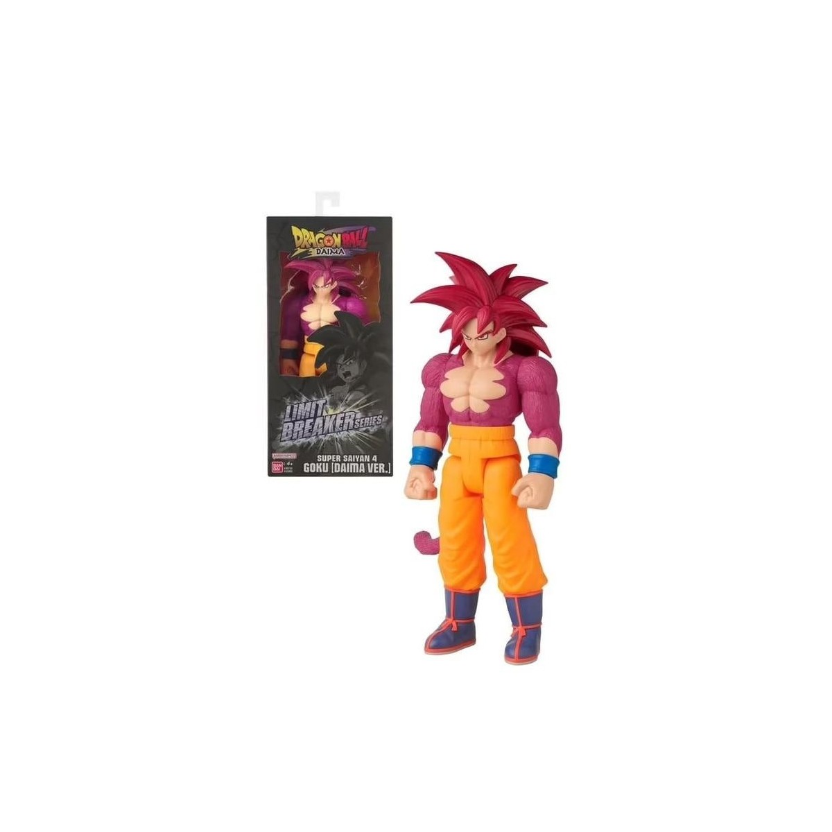 DRAGON BALL DAIMA - SS4 Goku - Figurine géante Limit Breaker 30cm
