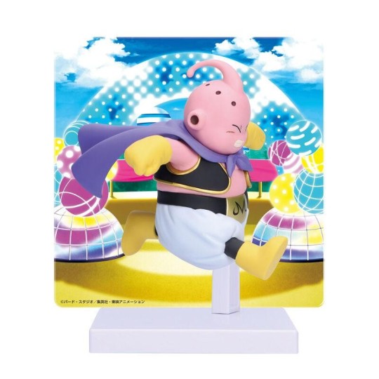 DRAGON BALL DAIMA - Buu - Figurine 8cm (Avec Panel 13cm)