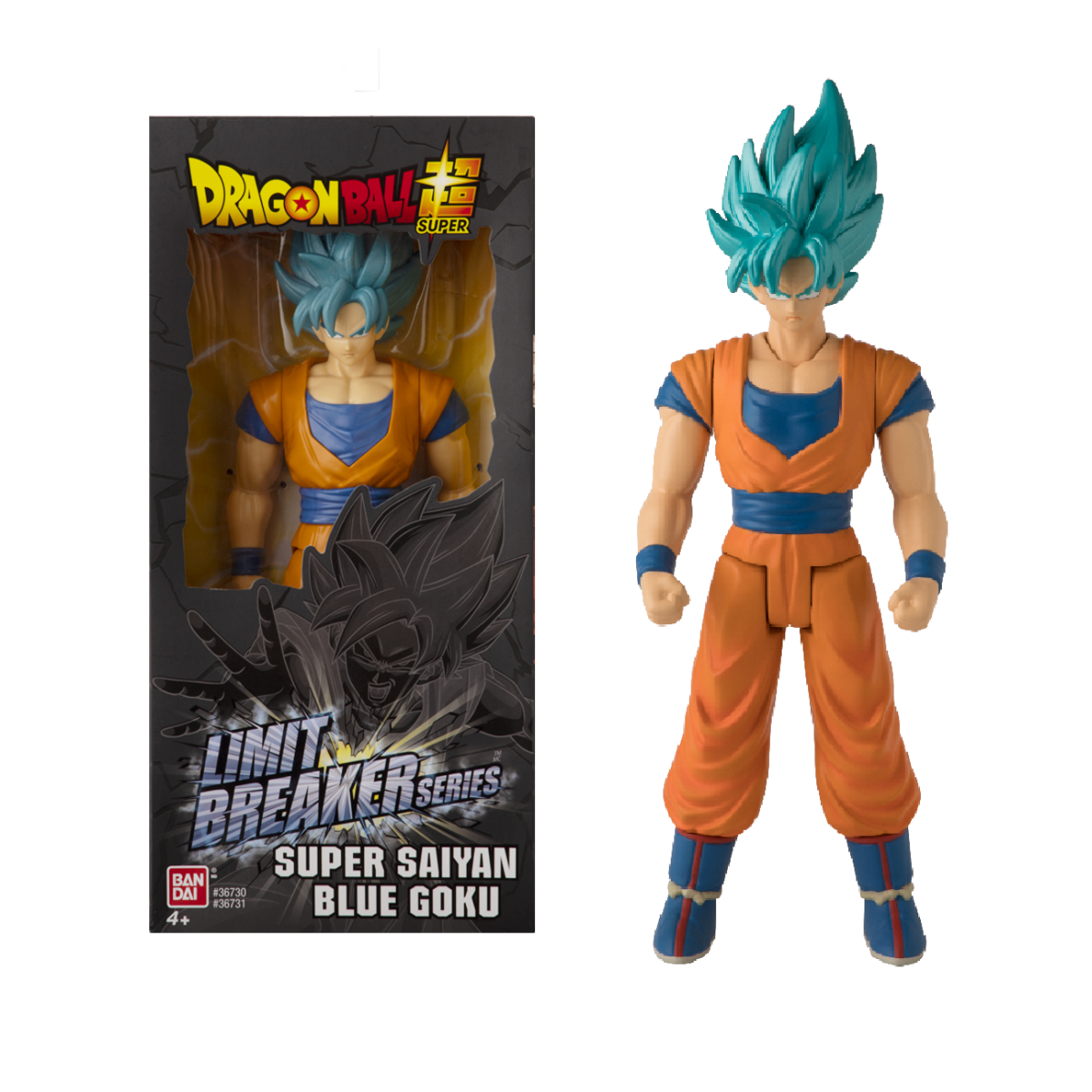 DRAGON BALL - Blue Goku - Figurine géante Limit Breaker 30cm