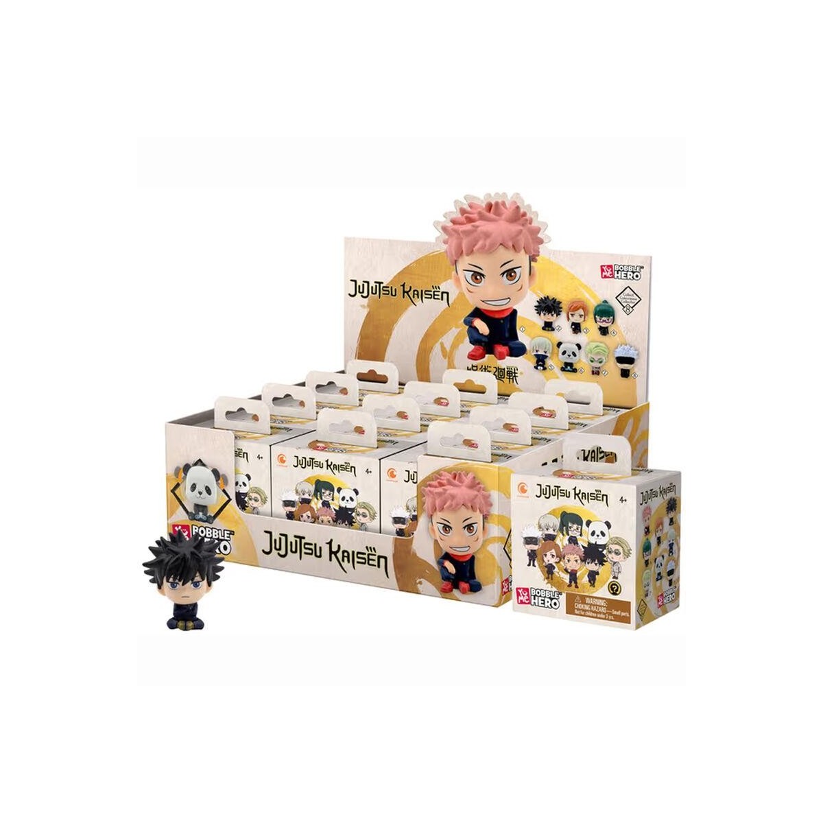 JUJUTSU KAISEN - Bobble Hero - Assortiment 12 Figurines 6cm -Blind Box