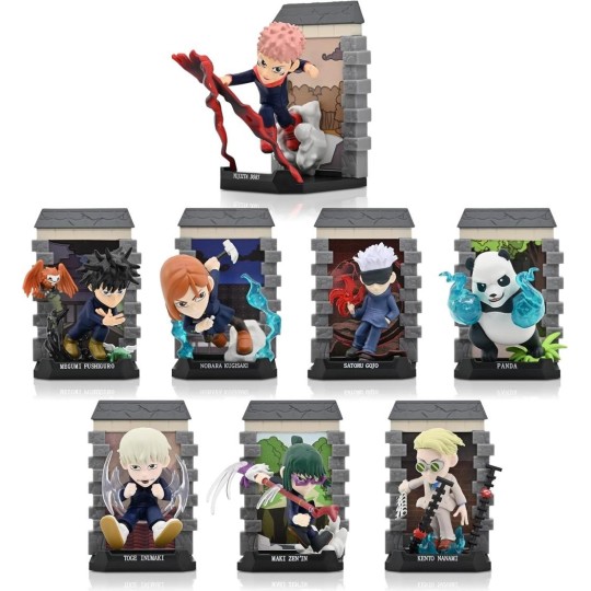 JUJUTSU KAISEN - Mystery Capsules - Assortiment 12 Figurines 9.5cm