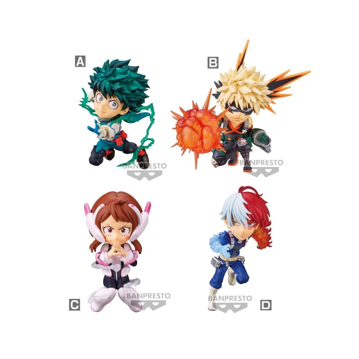 MY HERO ACADEMIA - WCF - Assortiments 12 Figurines 7cm