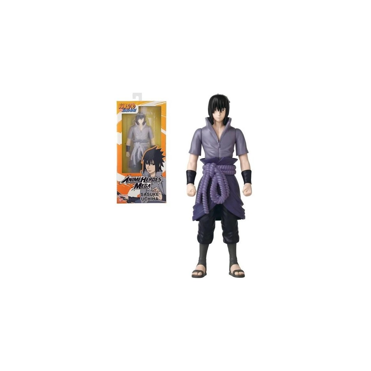 NARUTO - Sasuke - Figurine Anime Heroes Mega 30cm