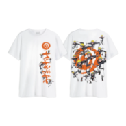 NARUTO SHIPPUDEN - Multiclonage - T-Shirt Oversize Homme (M)
