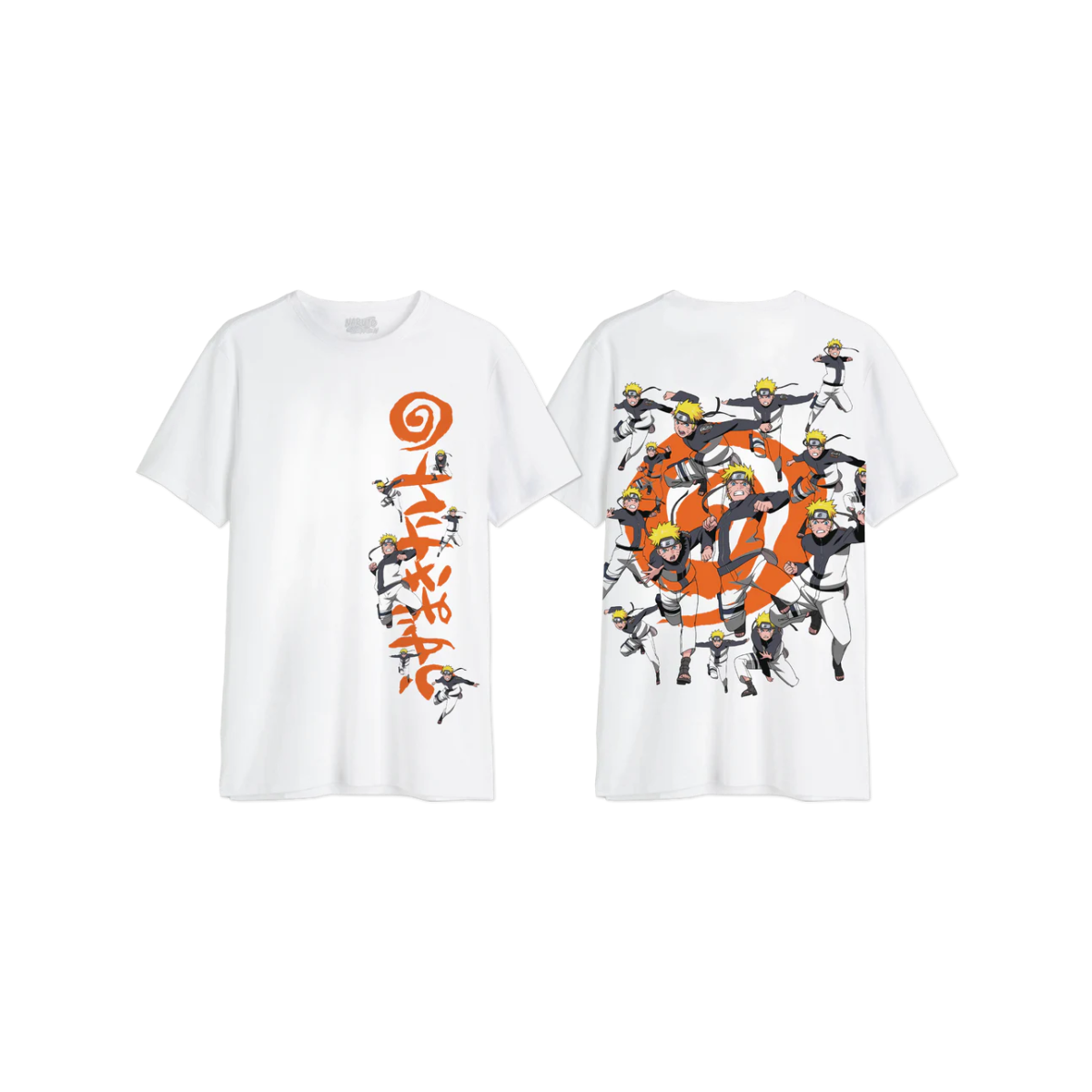 NARUTO SHIPPUDEN - Multiclonage - T-Shirt Oversize Homme (M)