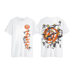 NARUTO SHIPPUDEN - Multiclonage - T-Shirt Oversize Homme (XS)