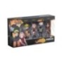 NARUTO SHIPPUDEN - Naruto, Kakashi, Itachi, .. - Pack 4 Fig. Minix 7cm
