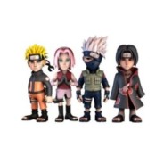 NARUTO SHIPPUDEN - Naruto, Kakashi, Itachi, .. - Pack 4 Fig. Minix 7cm