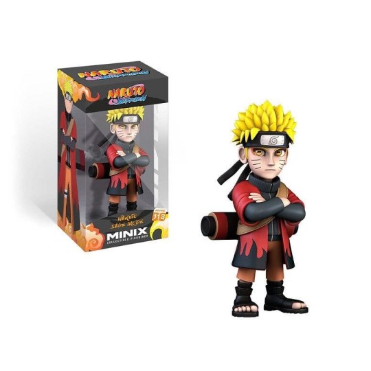 NARUTO - Naruto avec cape - Figurine Minix # 12cm