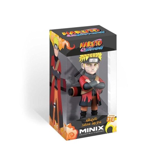 NARUTO - Naruto avec cape - Figurine Minix # 12cm