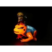 NARUTO & GAMAKISHI - Figurine Lumineuse - 20 cm