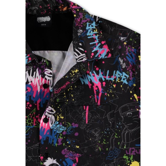 NARUTO - Hero - Blouse à Manches Homme (XL)