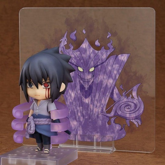 NARUTO SHIPPUDEN - Sasuke Uchiha - Figurine Nendoroid 10cm REPROD