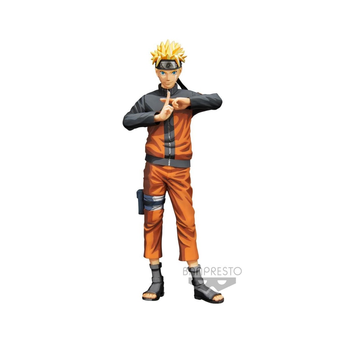 NARUTO SHIPPUDEN - Uzumaki Naruto - Figurine Grandista Nero