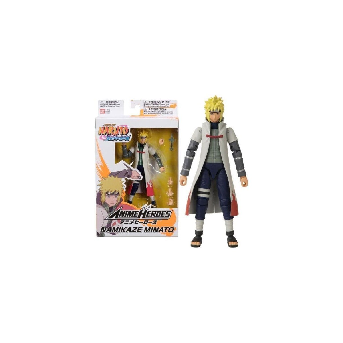 NARUTO - Namikaze Minato - Figurine Anime Heroes 17cm
