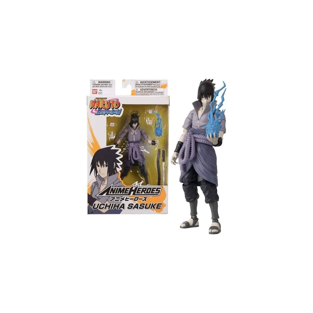 NARUTO - Uchiha Sasuke - Figurine Anime Heroes 17cm