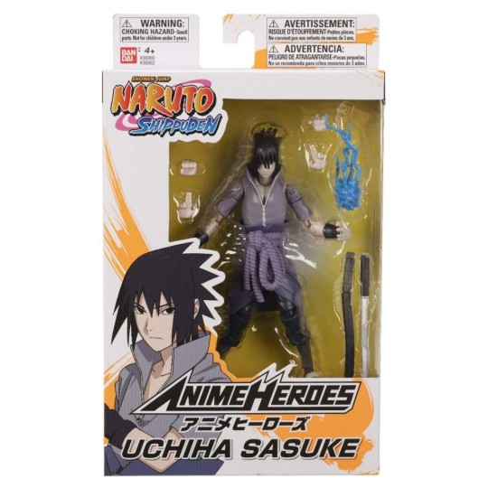 NARUTO - Uchiha Sasuke - Figurine Anime Heroes 17cm