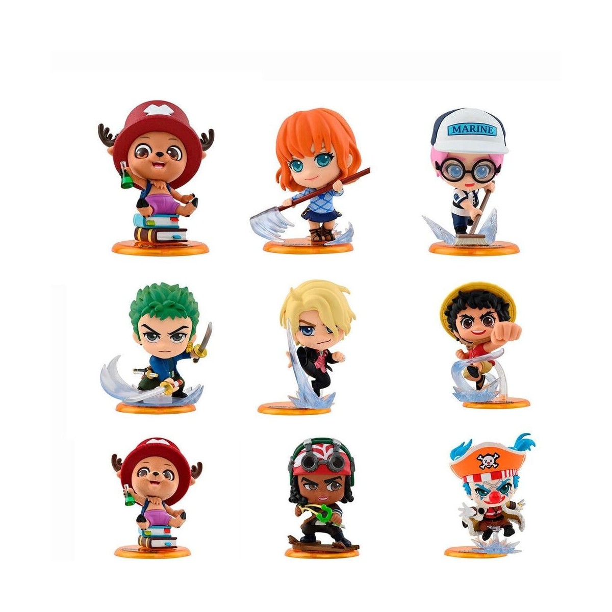 ONE PIECE - Netflix - Assortiment 8 Fig. 8cm