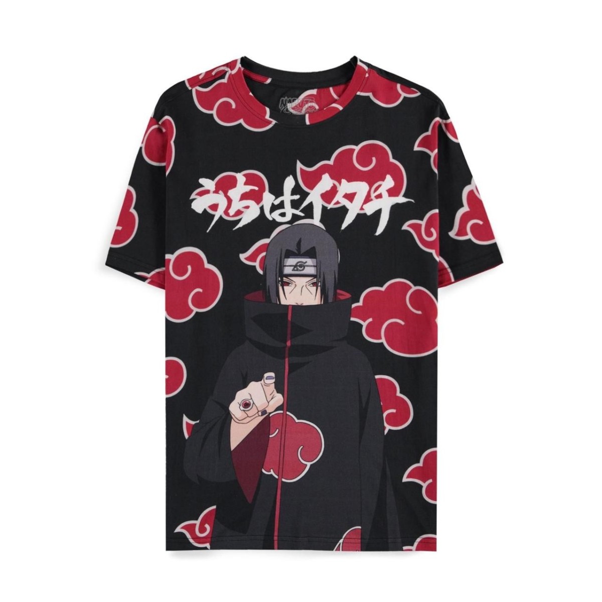 NARUTO SHIPPUDEN - Nuage Itachi - T-shirt Homme (M)