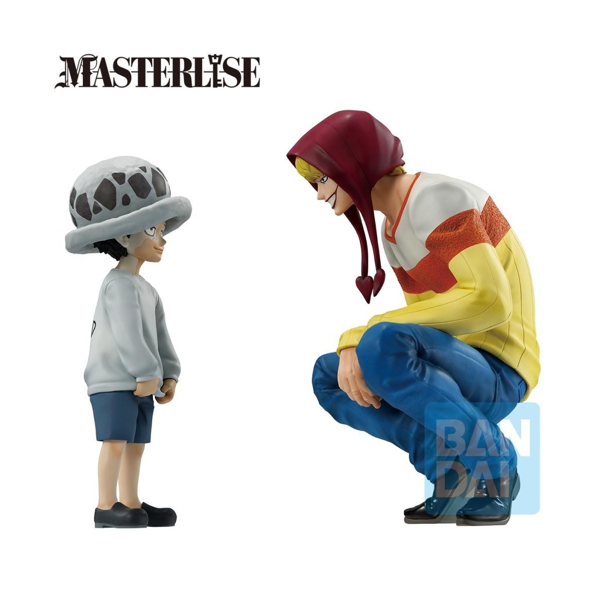 ONE PIECE - Trafalgar Law & Corazon -Figurine Episode of Law 11 & 13cm