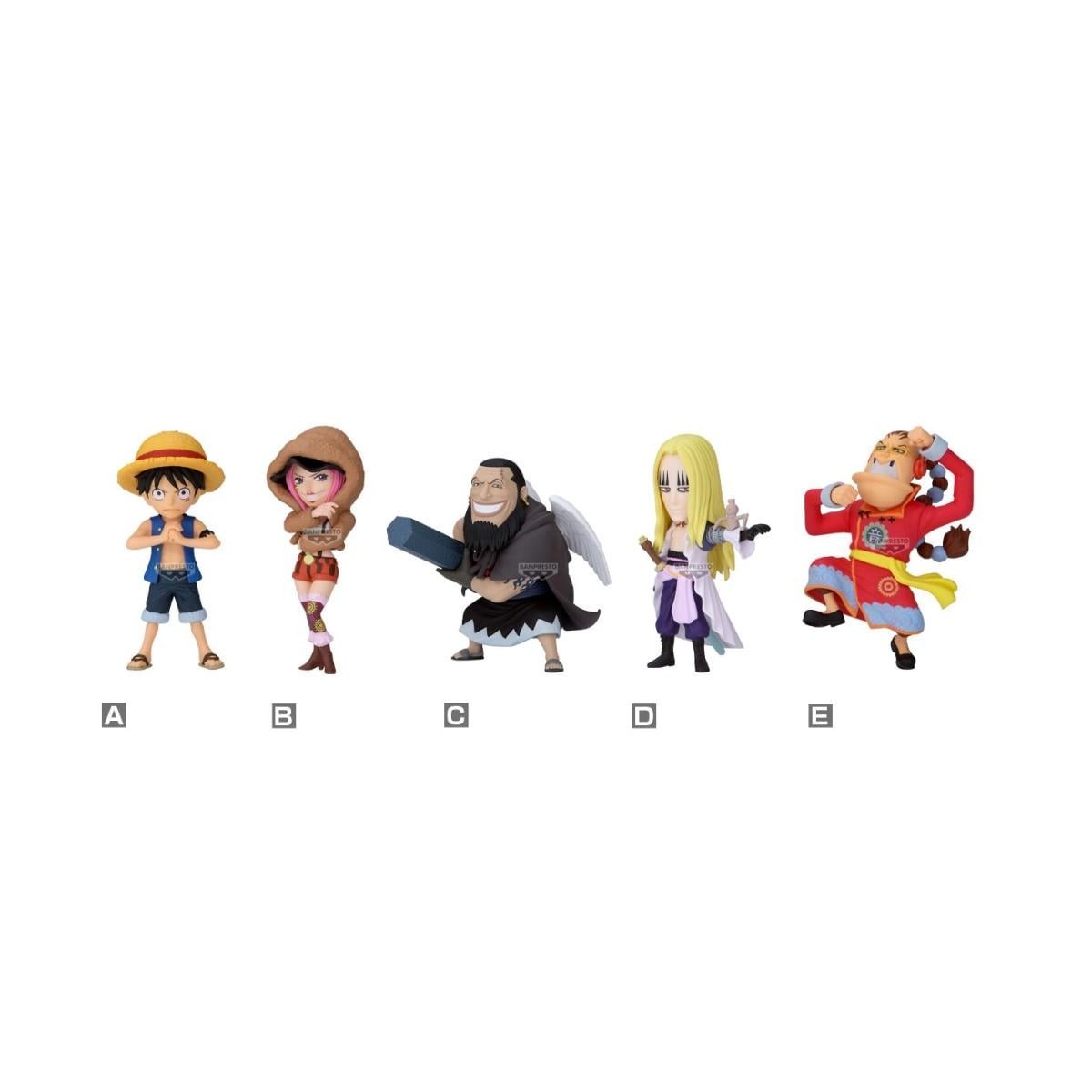 ONE PIECE - WCF Sabaody Island - Assortiments 12 Figurine 8cm