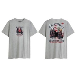 NARUTO - Organisation Akatsuki - T-Shirt Homme (L)