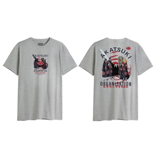NARUTO - Organisation Akatsuki - T-Shirt Homme (S)