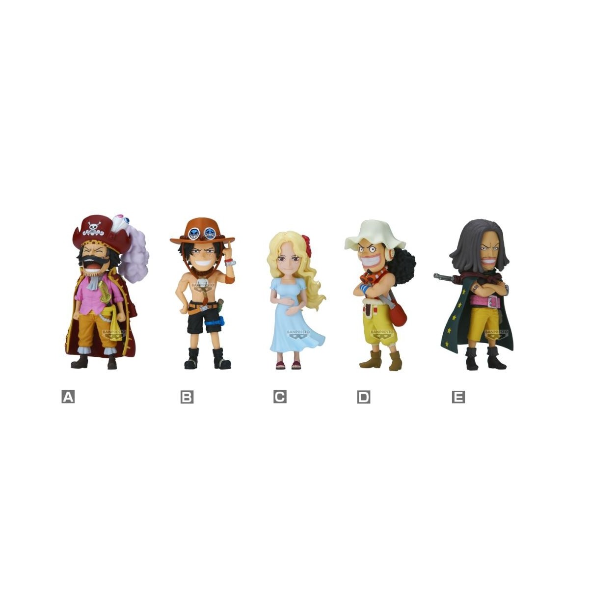 ONE PIECE - WCF Parent child bloodline 2 -Assortiments 12 Figurine 7cm
