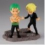 ONE PIECE - Roronoa Zoro & Sanji - Figurine WCF Log Stories 8cm