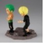 ONE PIECE - Roronoa Zoro & Sanji - Figurine WCF Log Stories 8cm