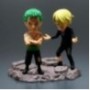 ONE PIECE - Roronoa Zoro & Sanji - Figurine WCF Log Stories 8cm