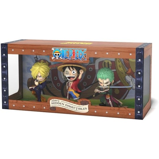 ONE PIECE - Luffy Zoro Sanji - Triple Pack Figurine